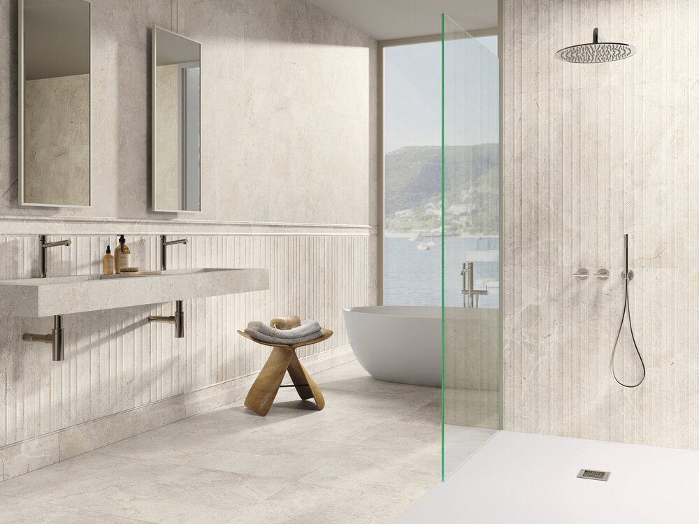 A040282 Zocalo Augustus Pearl 15.8x30 Ape Ceramica