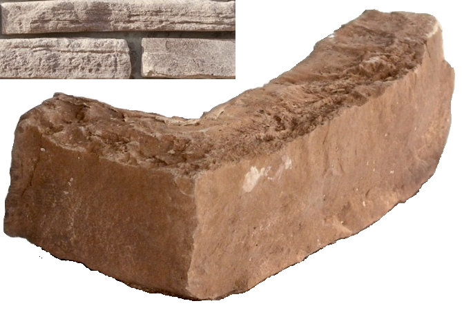 Каньон 03-05 угловая 50-250х20-80х20-60 (вариативный размер) Ecostone