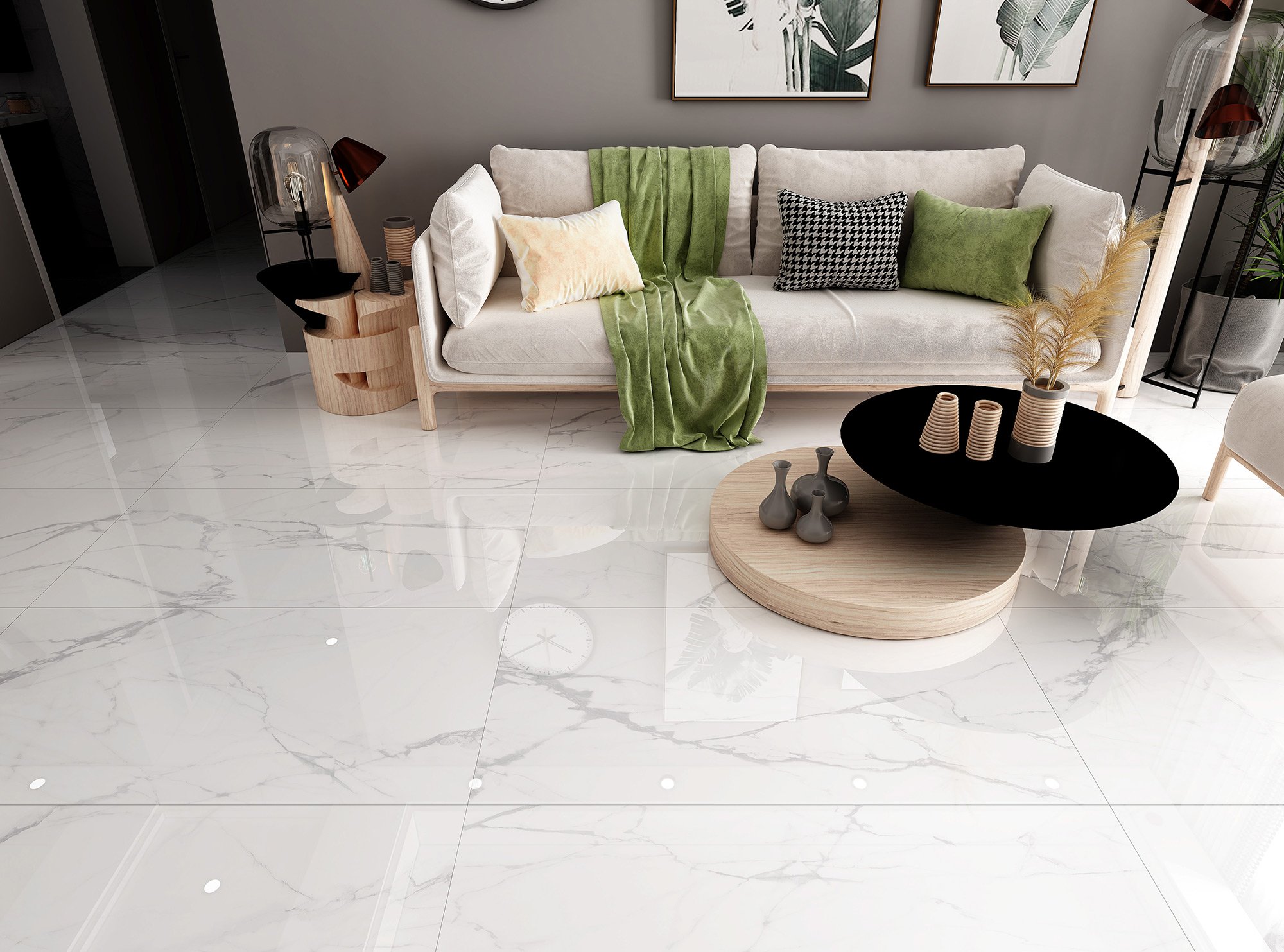 GT1206015903PDR Andrea Белый 60x120 Global Tile