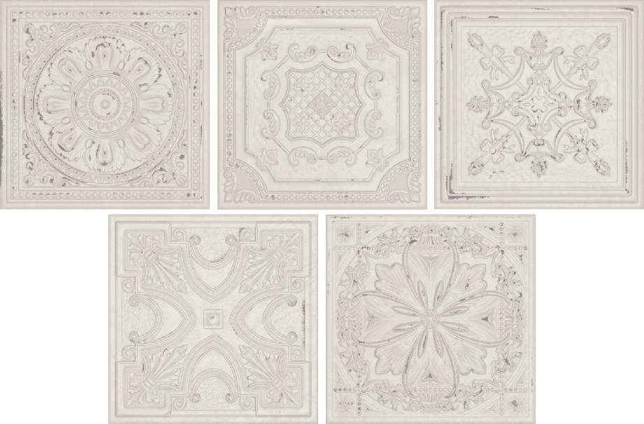 Gatsby white tin 20x20.1 Aparici