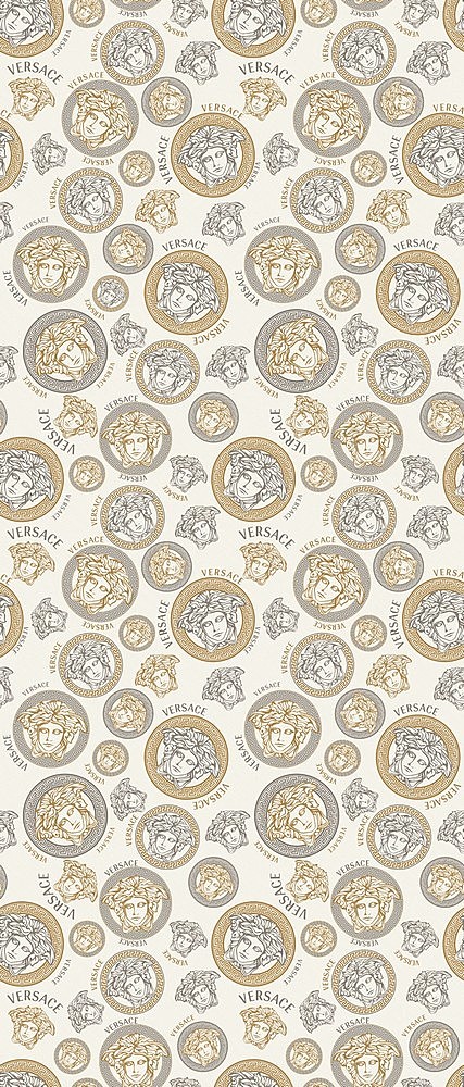 PF60011448 Manifesto Medusa White 120x280 Versace (Gardenia Orchidea)