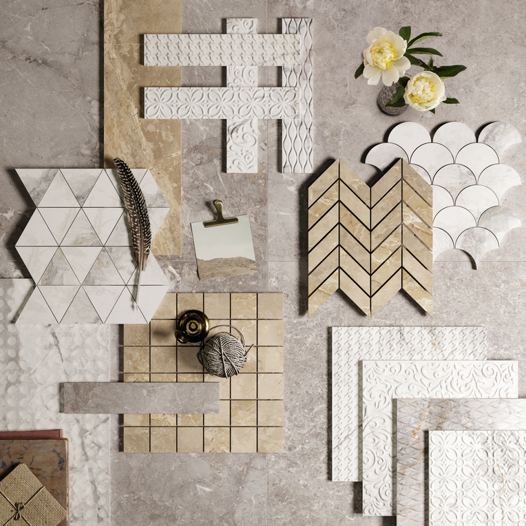 Golden Age Dec Beige soft 30x30 Edimax
