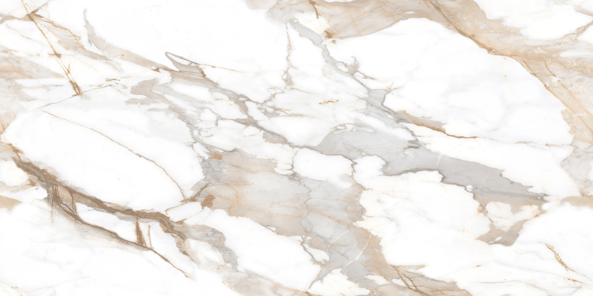 Calacatta Fairy Gold Бежевый Полированный 60х120 Ceradim