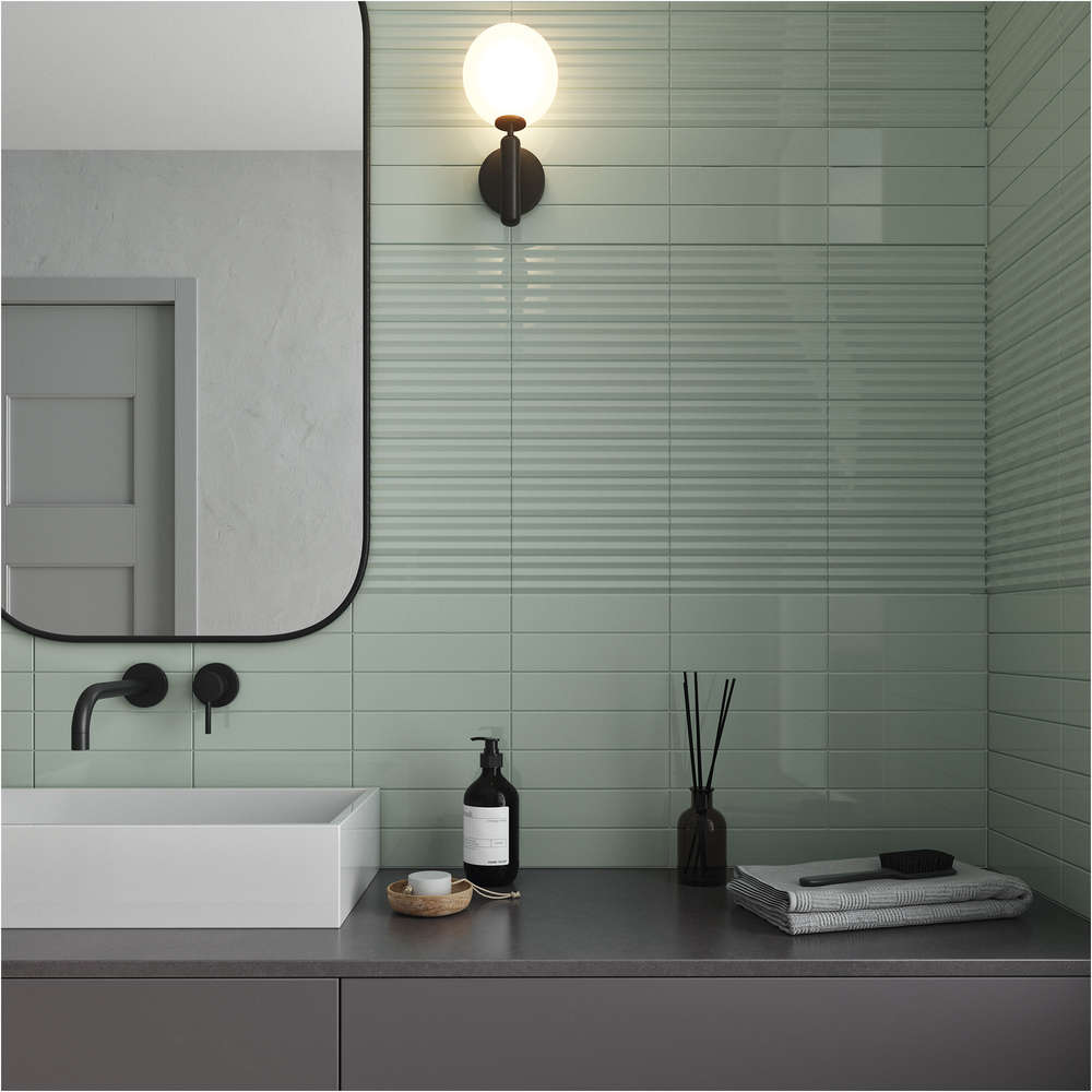 Match Sage Gloss 6.25х25 DNA Tiles