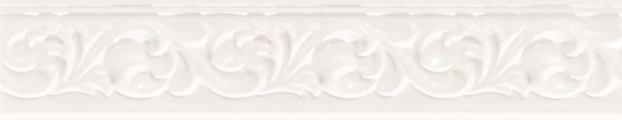 Delux White Fregio 6х30,5 Marca Corona