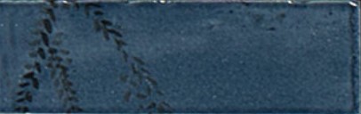 M96W Rice Blu dec Leaf Lux 5x15 MARAZZI Italy