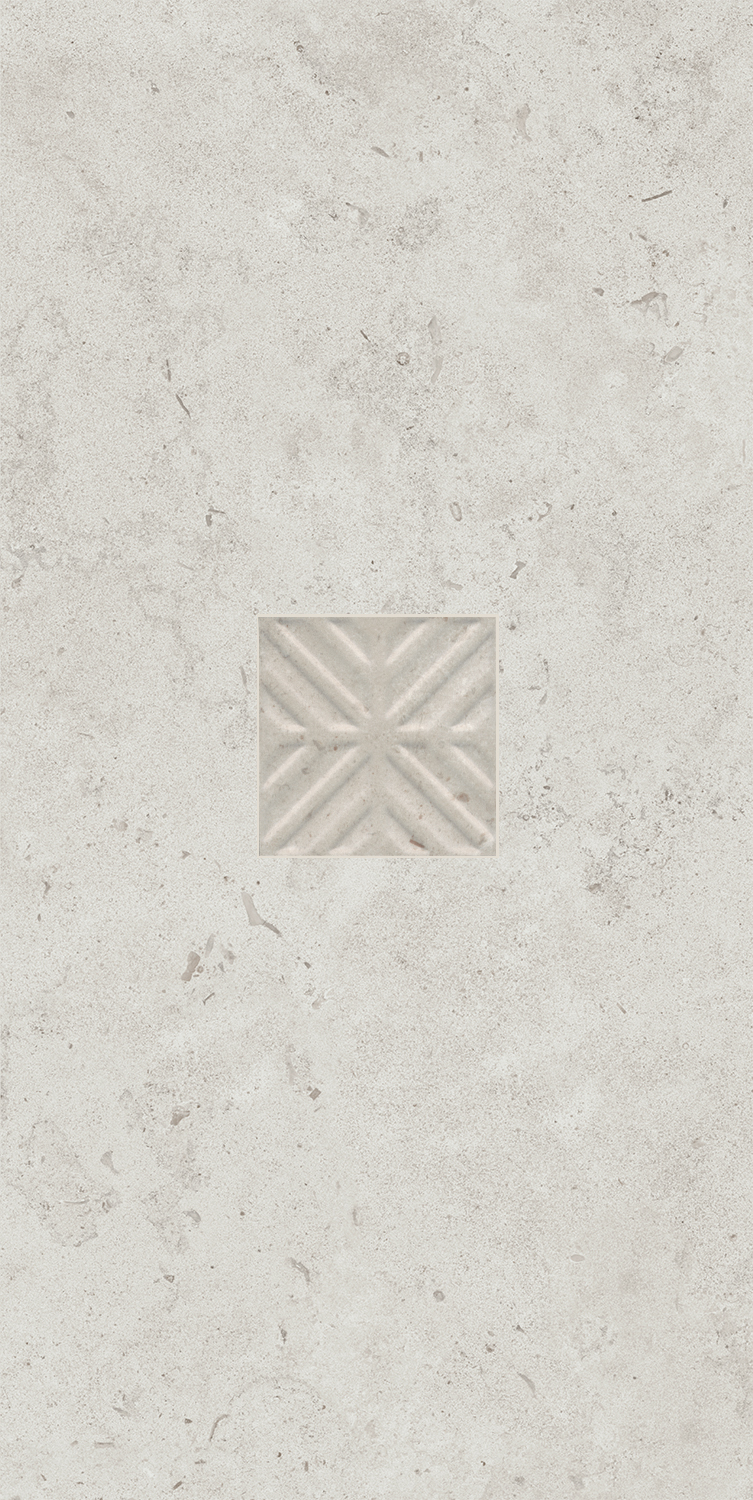 ID127 Декор Карму наборный серый светлый матовый 30х60 Kerama Marazzi