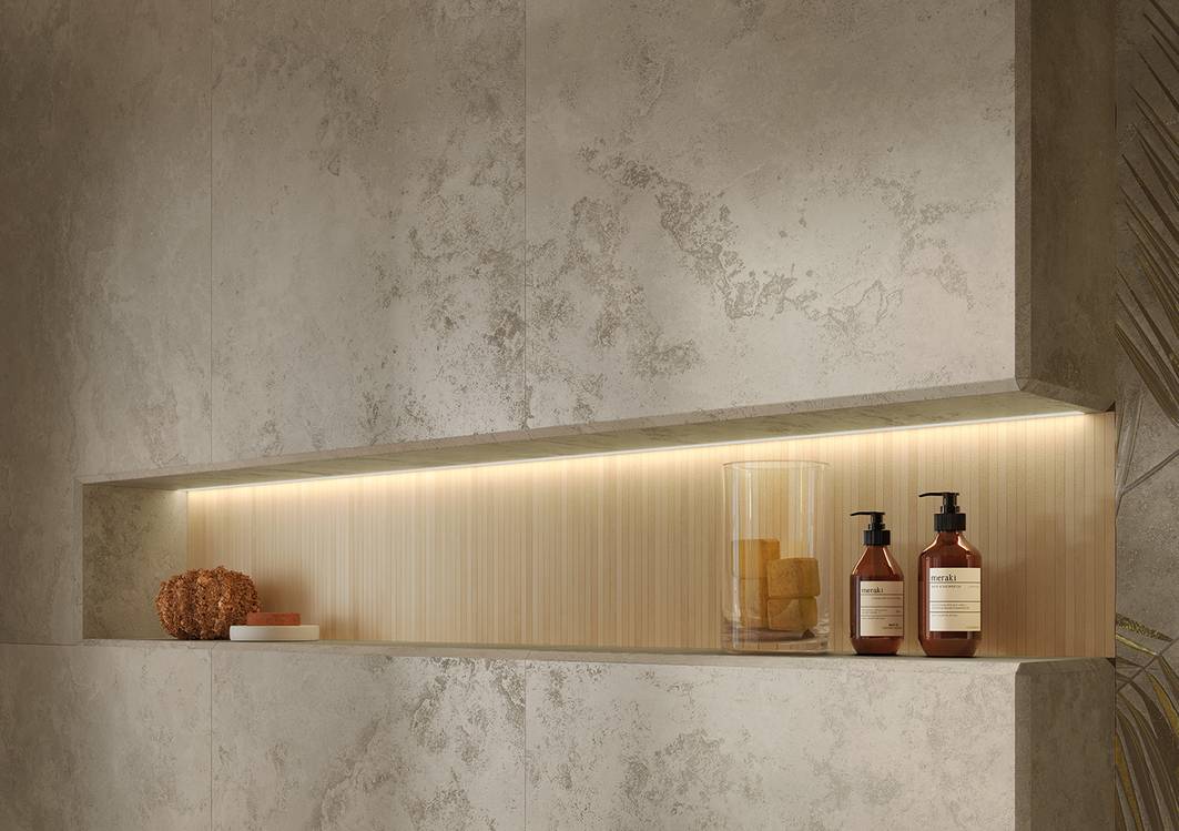 fTGA Vento del Sud Tortora Macromosaico Matt R9 30x30 FAP Ceramiche
