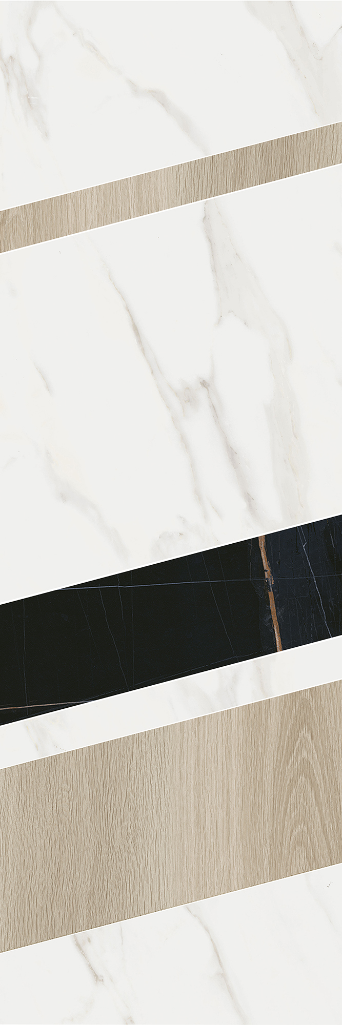 ID129 Декор Бертран 1 микс 40x120 Kerama Marazzi
