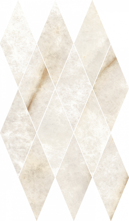 620110000205 Stellaris Crystal Pure Mosaico Diamond Lux 28x48 Italon