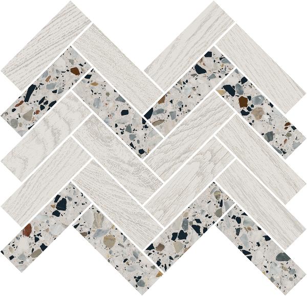 T042/SG5268 Монтиони мозаичный белый 34x35,5 Kerama Marazzi