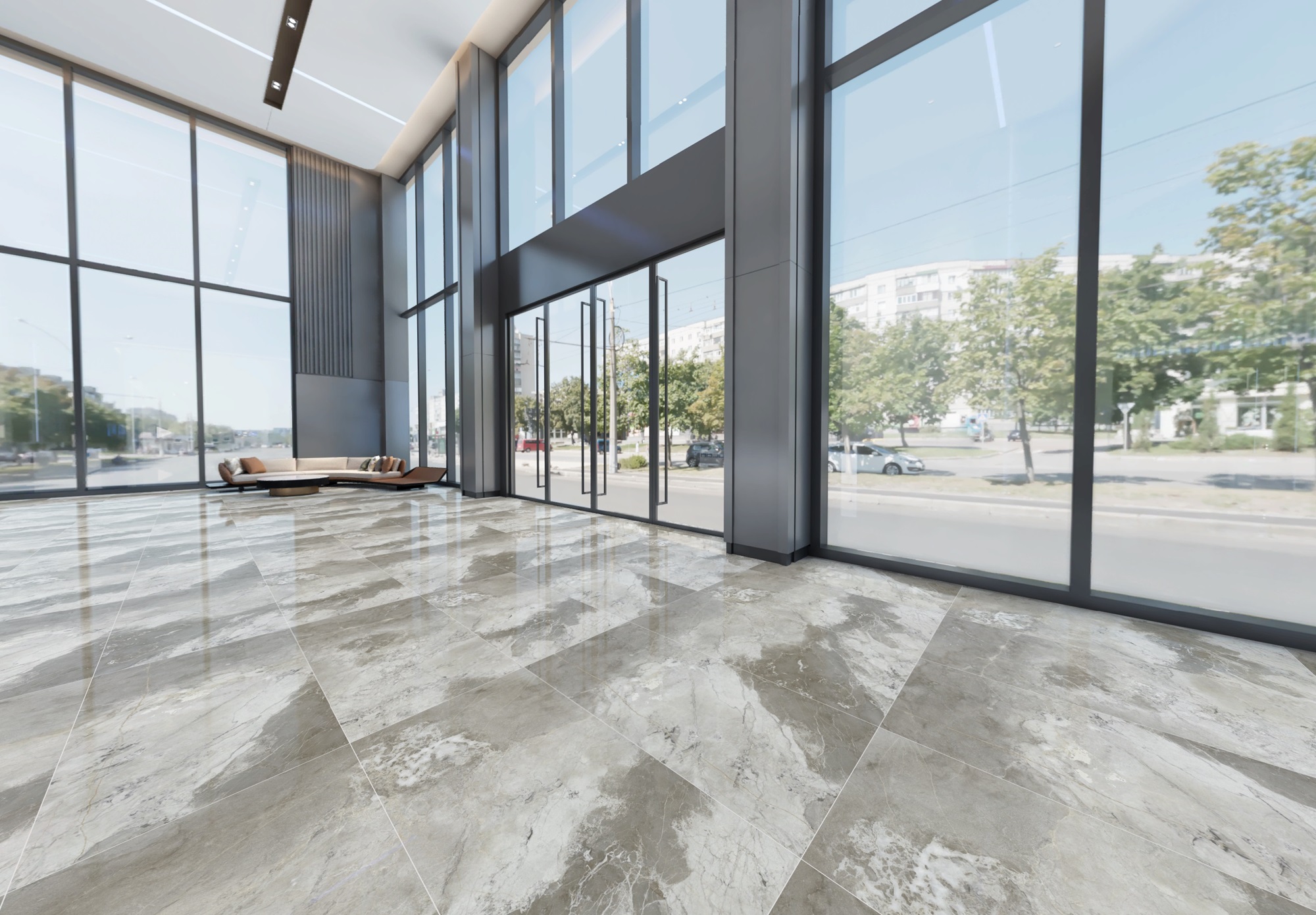 Manila Polished Golden Carving 60x120 Realistik фото 9