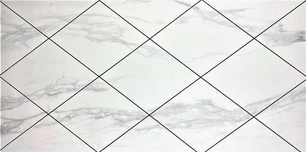 Saturio Glacier Ромб Платина 120x60 Velsaa