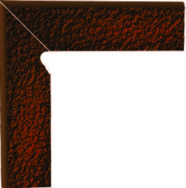 Cloud Brown Duro Цоколь левый (В+А) 30x8,1 Paradyz
