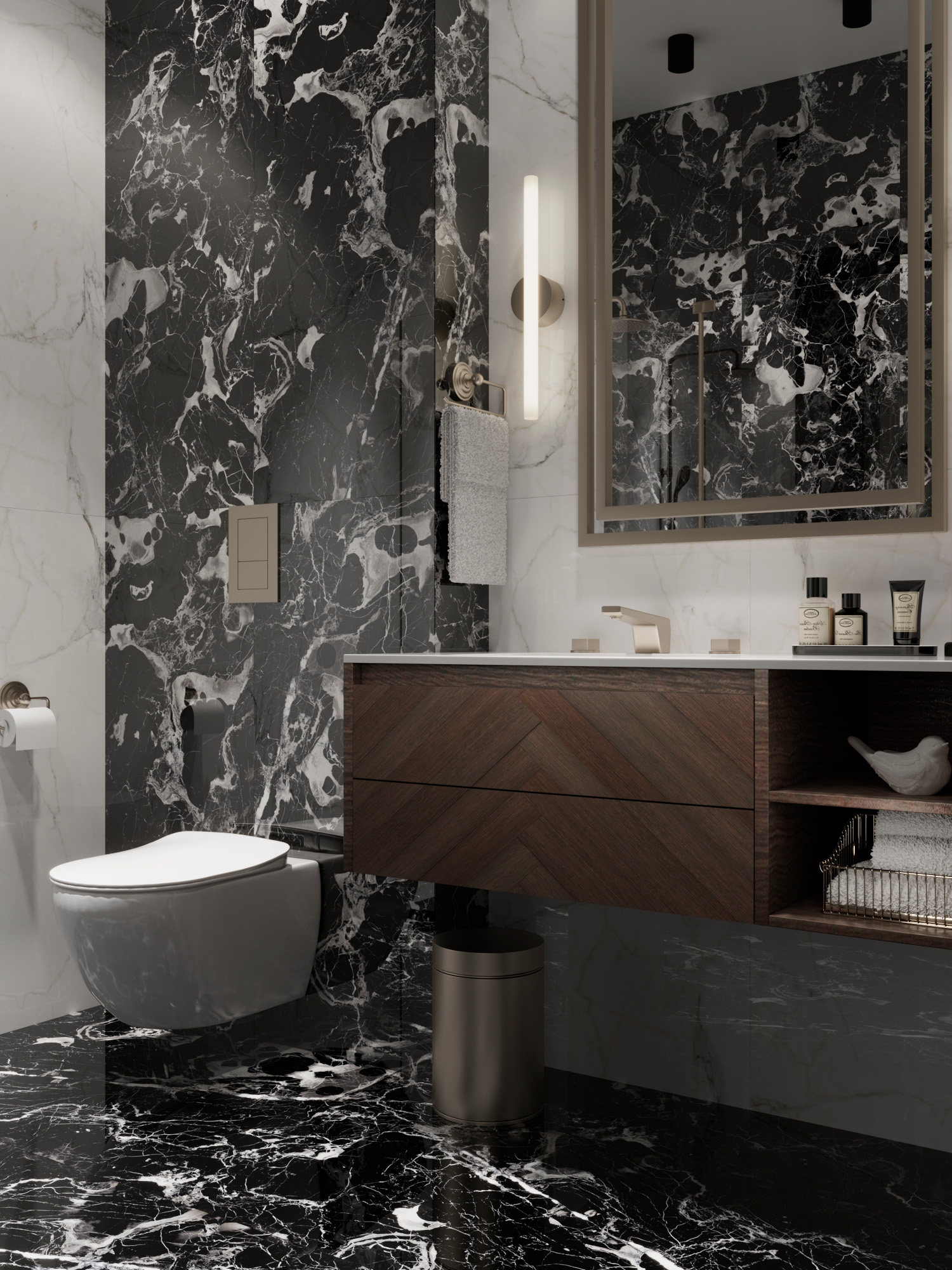 Elegant Nero Arcadia Ceramica