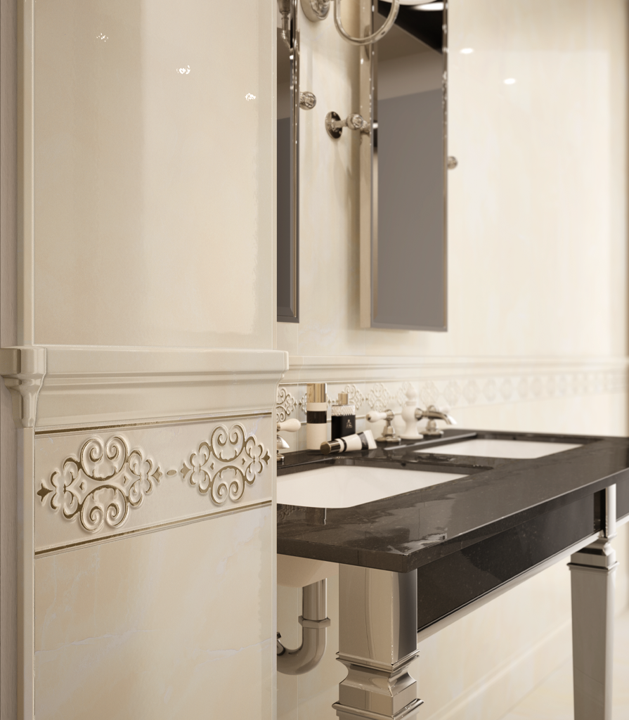 620070000634 Charme Evo Statuario Scalino Angolare Sinistro 33x60 Italon