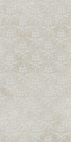 752616 Tesori Decoro Broccato Bianco Semp. 6mm 120x240 Cedit