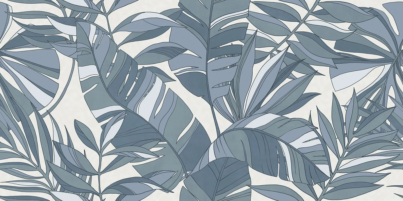 J91060 Ludo Blu Dec Tropicale Rett 60x120 RHS (Rondine) Ceramiche