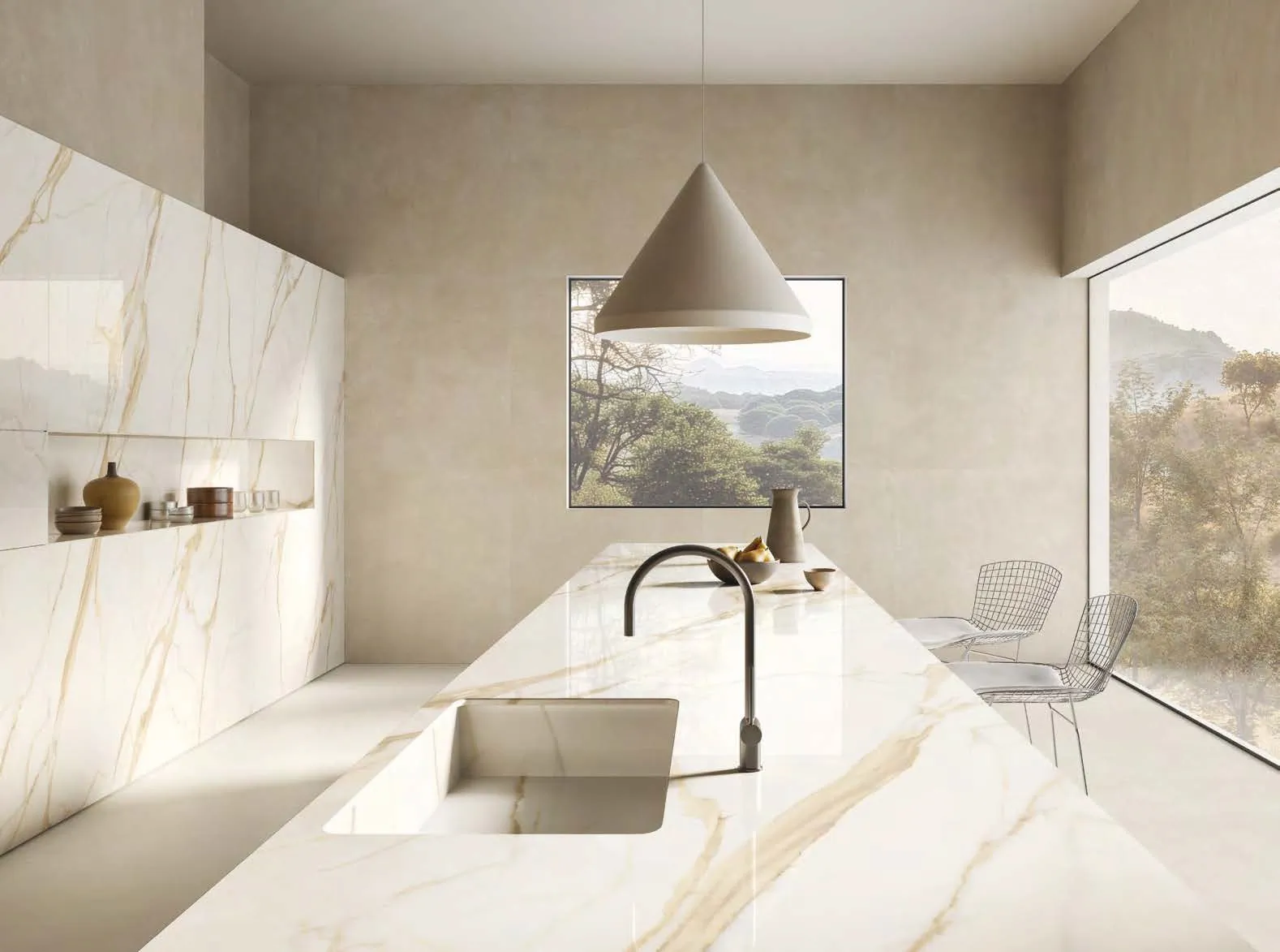 MT01BAS Calacatta Extra Stripe SQ. 60x120 Italgraniti фото 14