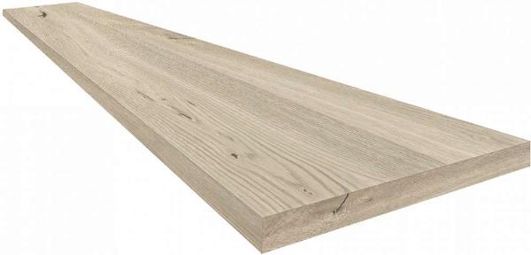 620070002509 White Scalino Angolare Dx 120х33 ColiseumGres