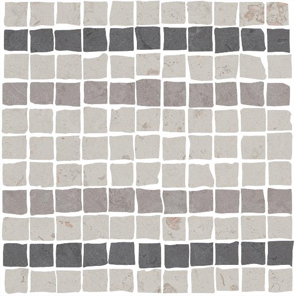 MBS009 Про Лаймстоун Спакко 3 мозаичный матовый 20х20 Kerama Marazzi