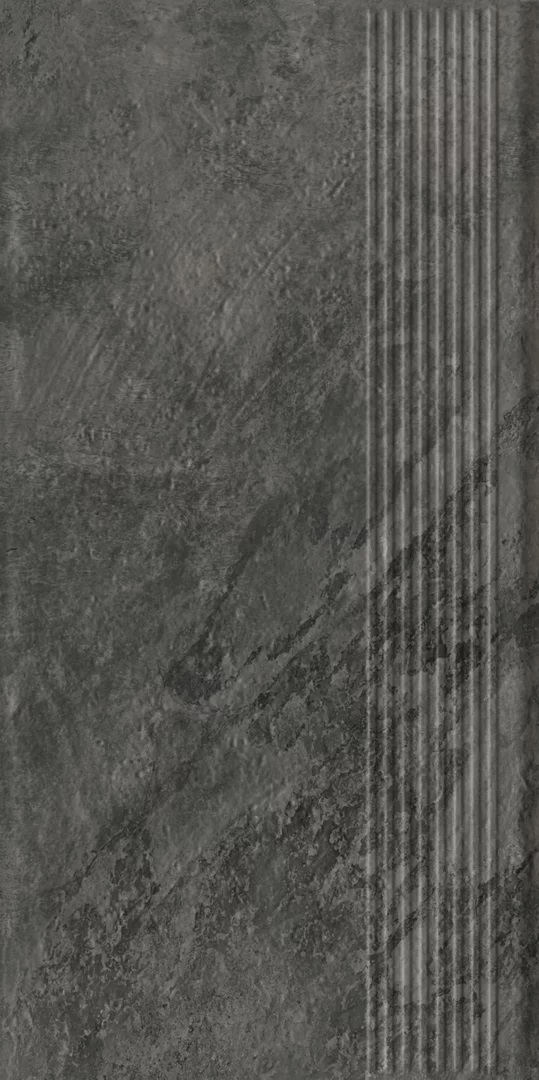 Ardis Dark Stopnica Prosta Struktura Mat 30x60 Paradyz