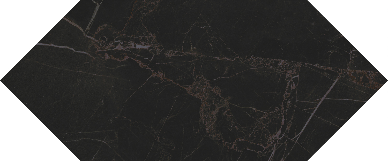 35007 Келуш черный глянцевый 14х34 Kerama Marazzi