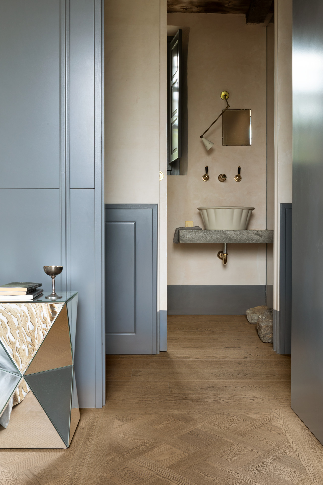 MEK5 Intrecci Versailles Nocciola Rt 120x120 MARAZZI Italy