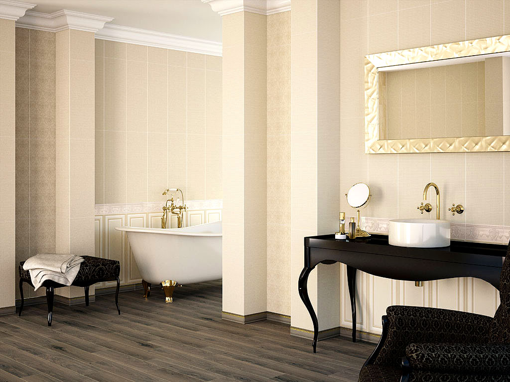 Loire Moldura Candes Ivory 5x25 Ape Ceramica