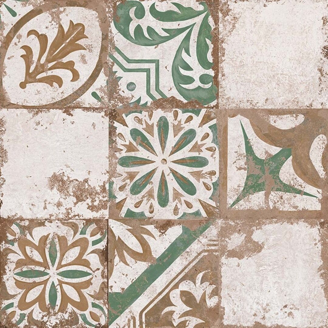 Memory 7 Verde Brillo 58x58 El Molino