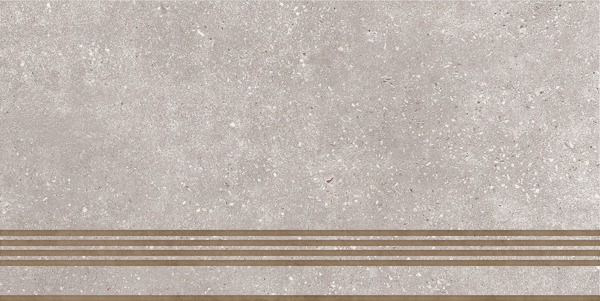 ST183VG Ступень Coral Rock Серый 30x60 Global Tile
