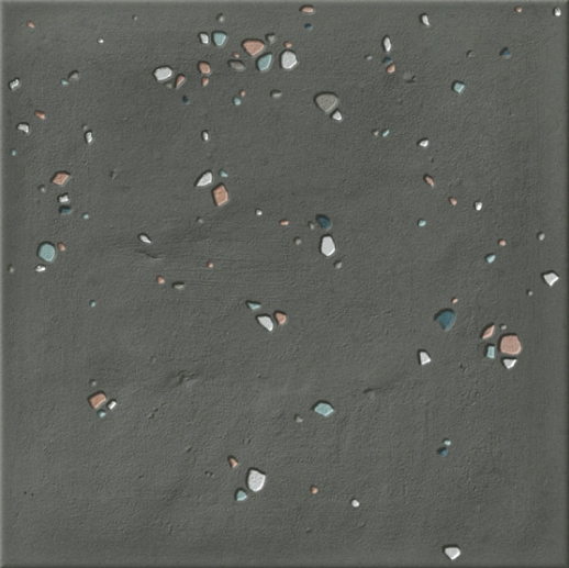 126394 STARDUST PEBBLES NERO R10 15x15 WOW