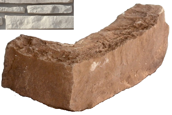 Каньон 00-19 угловая 50-250х20-80х20-60 (вариативный размер) Ecostone