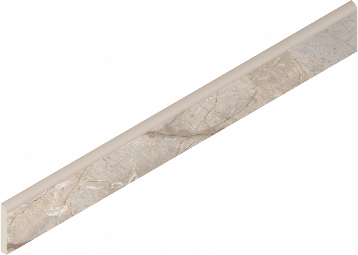 610130007453 Stellaris Elegant Silver Battiscopa Nat 7.2x60 Italon