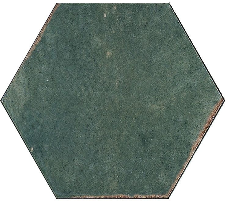MFFG Lume Green Lux Esagona 21x18.2 MARAZZI Italy
