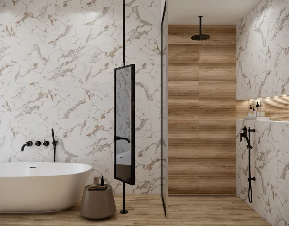 Sandra White Mat 30x60 Eurotile Ceramica фото 7