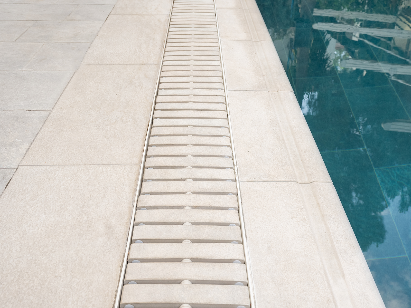 PGA3366IT-Cift Pool Garden Anthracite InfinityTile Двойная отделка 33x66x0,76 Serapool фото 55