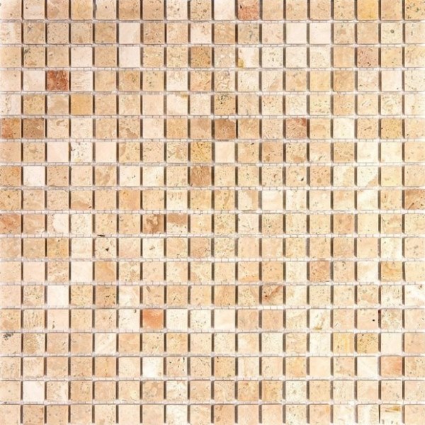 7M090-15P Travertine 15x15 305х305 Natural