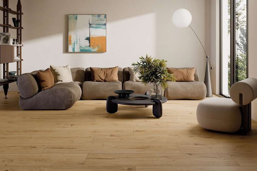 Feelwood Cognac Chevron 7.5x40.7 RHS (Rondine) Ceramiche