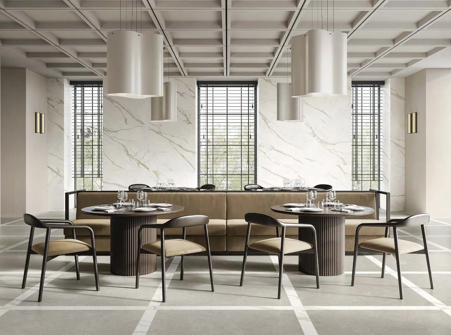 MT01BAS Calacatta Extra Stripe SQ. 60x120 Italgraniti фото 5