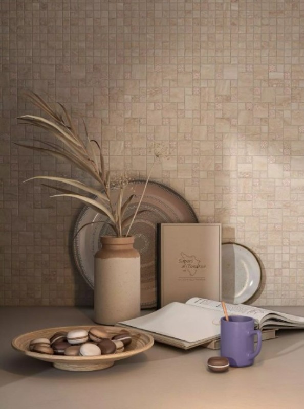 MBD004 Риальто Антика 2 мозаичный бежевый матовый 30х30 Kerama Marazzi