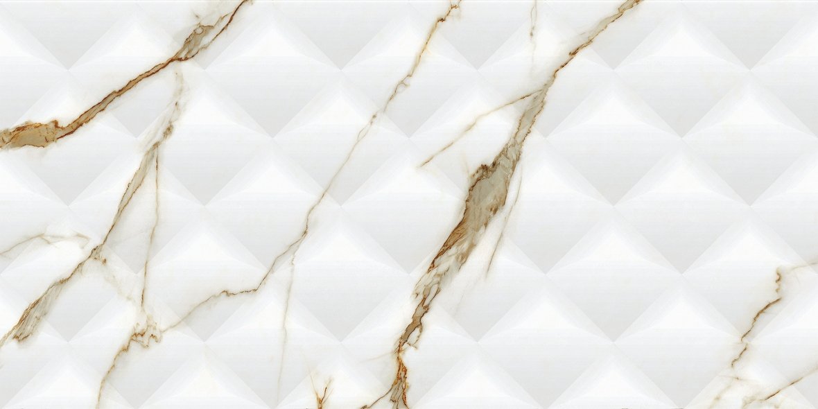 LE63063A-F50 Bianco Carrara Oro Monticulo Rectificado 30х60 Artecera