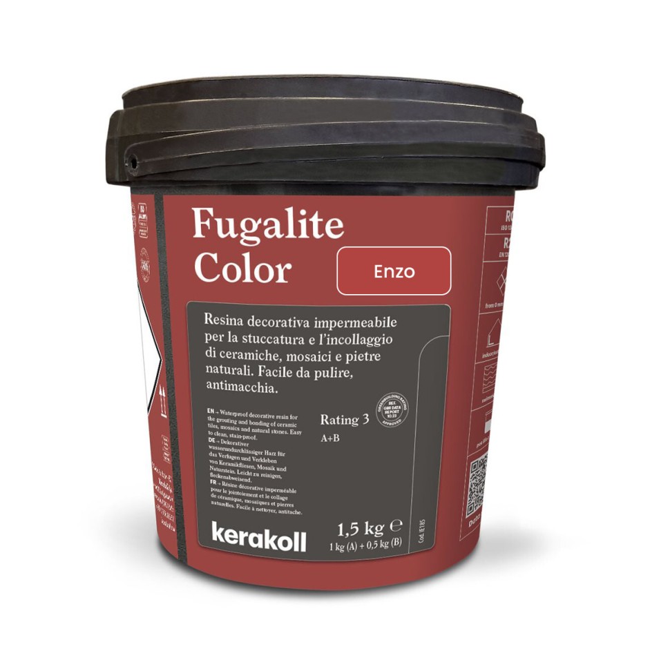 Эпоксидная затирка Fugalite Color Enzo 1,5 кг Kerakoll