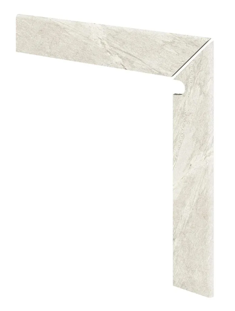 Плинтус для ступени ML правый Marble 401 Siena R9 596х596х11 Kerastep