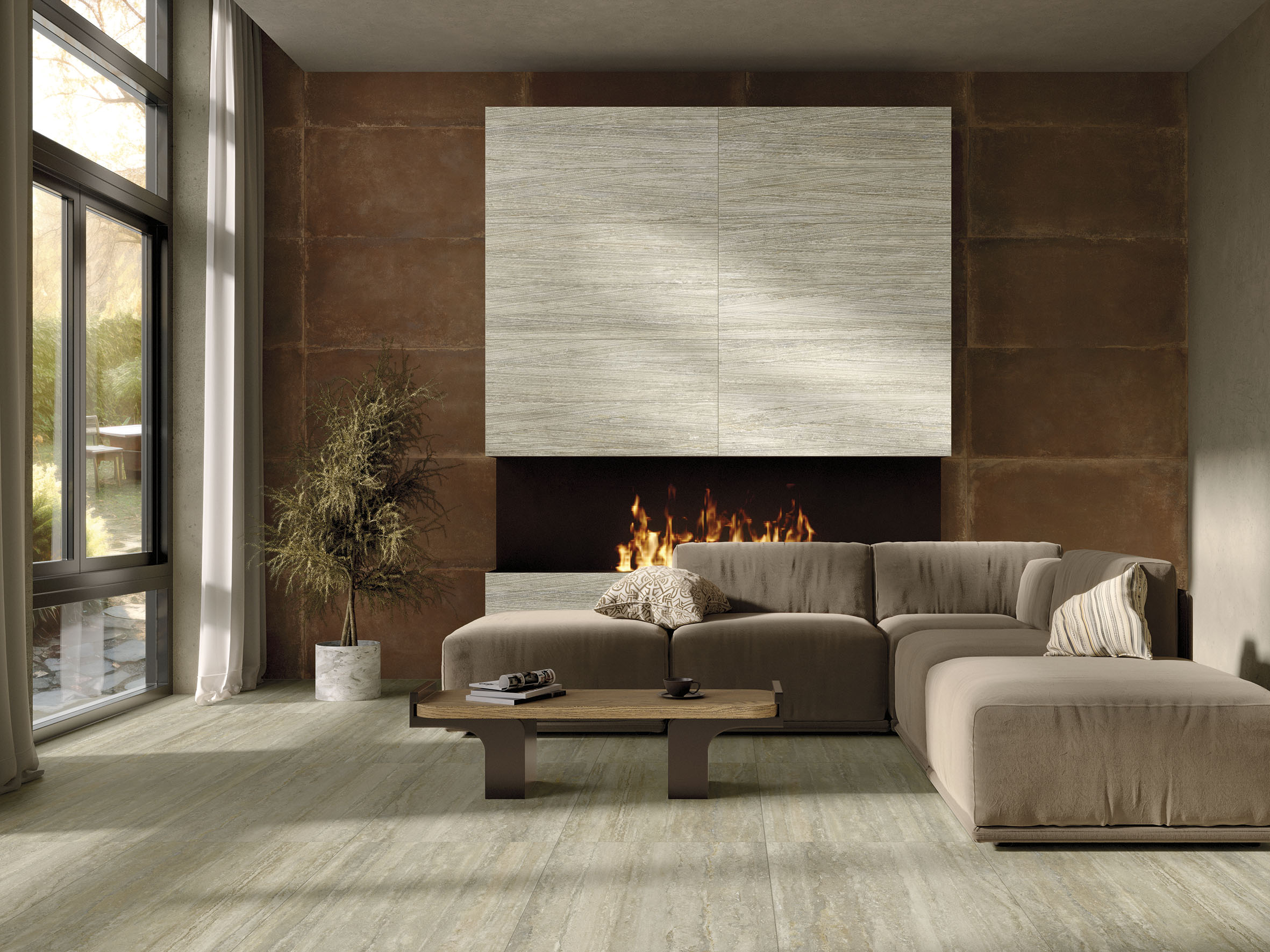 Travertino Vein Cut MGM Ceramiche