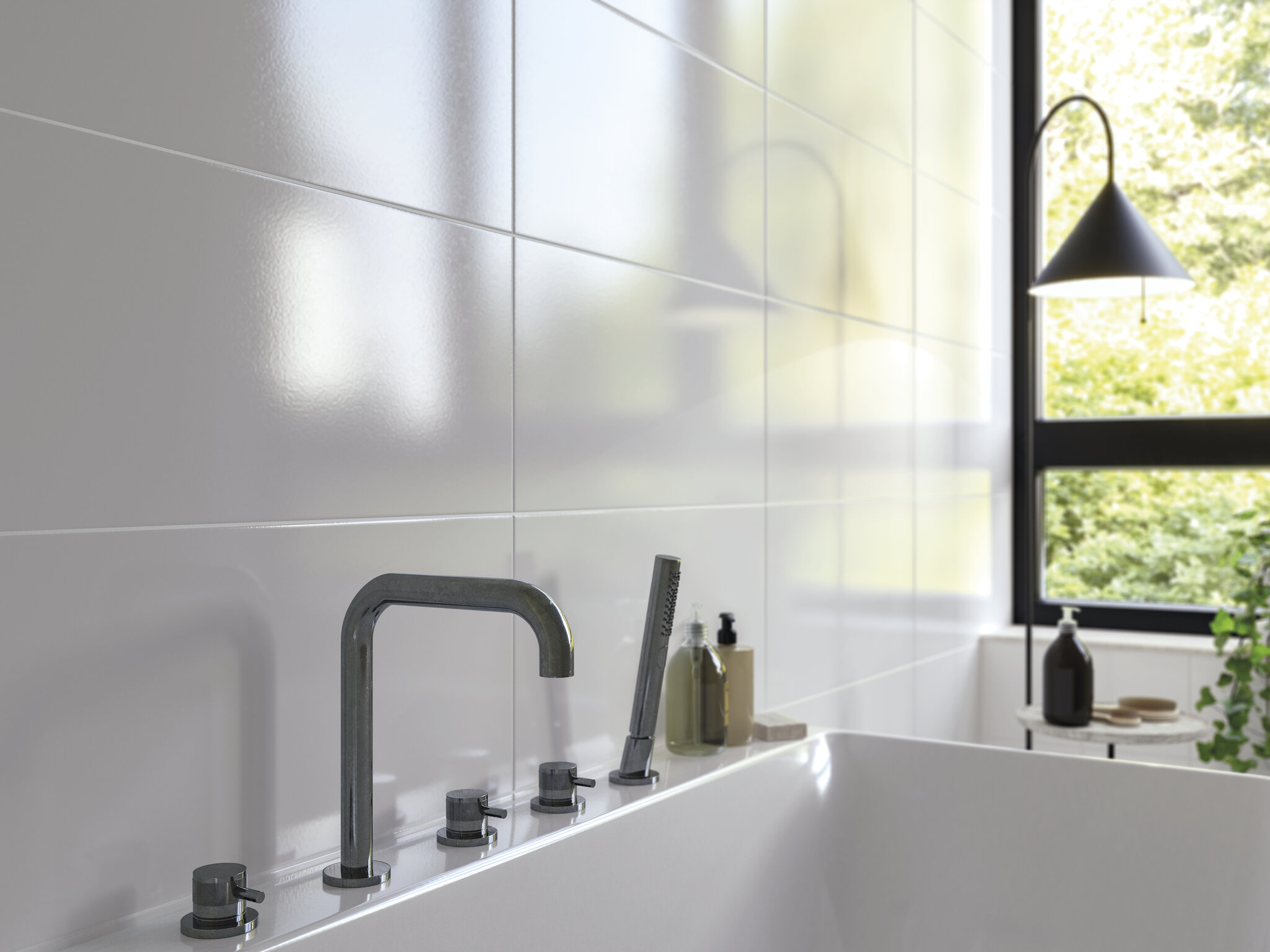 Blanco Brillo 10x10 Cifre