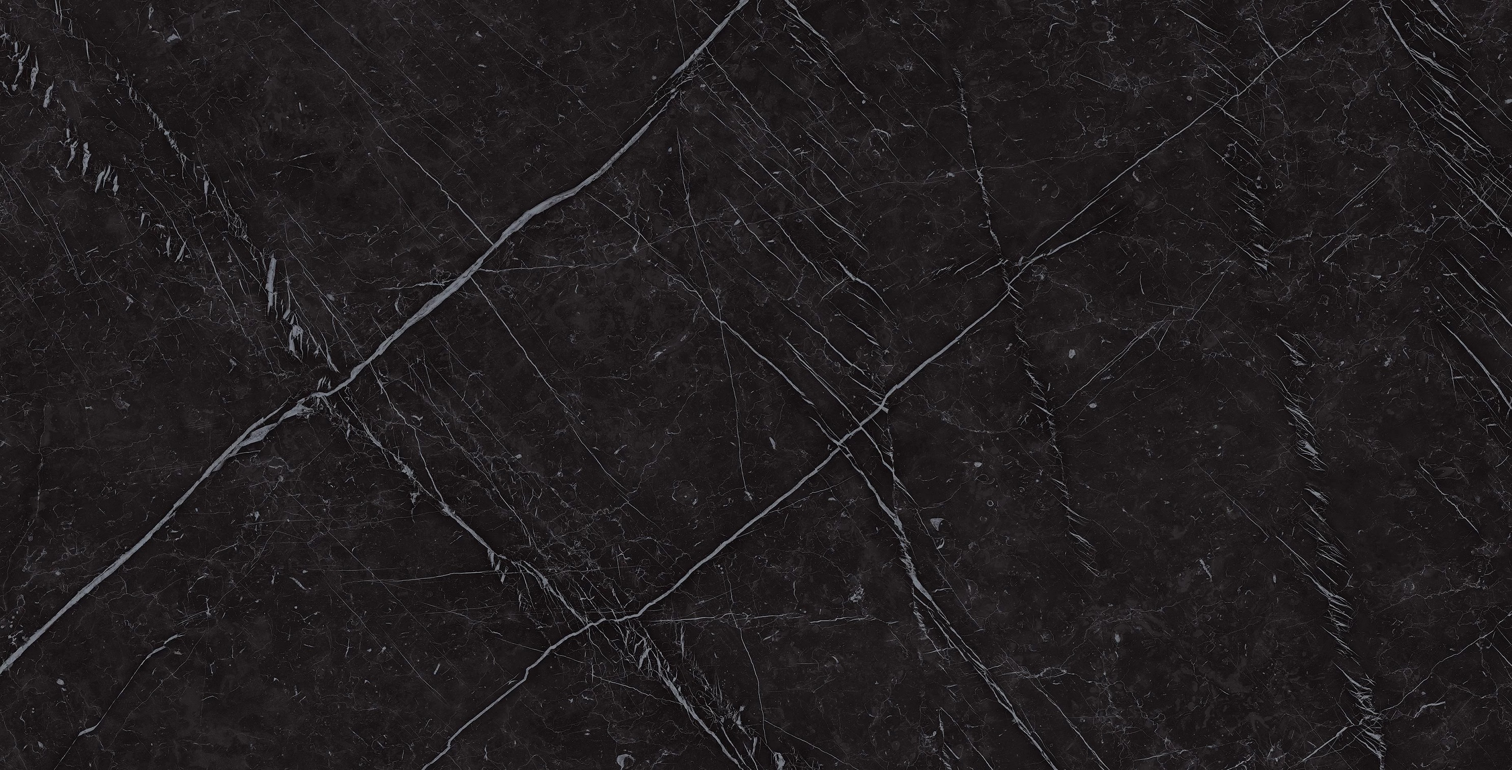 A7GI Marvel Nero Marquina Lappato 2PZ 75x150 Atlas Concorde