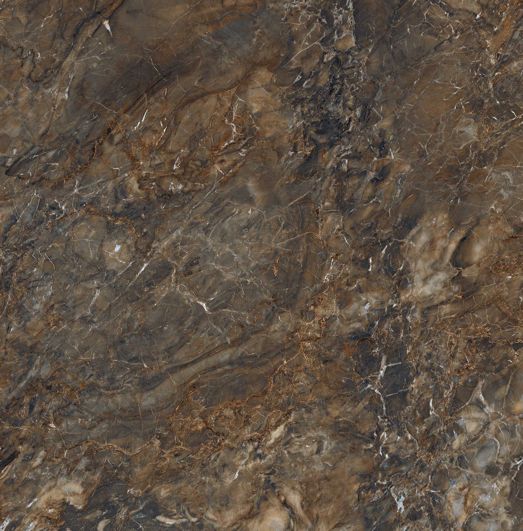 BR04 Bernini Dark Brown Неполированный Рект. 80х80х10 Estima фото 4