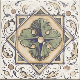 PT03093 Centro Faenza Bianco Mix 20x20 Mainzu