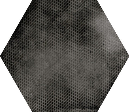 23604 Urban Hexagon Melange Dark 29,2X25,4 EQUIPE